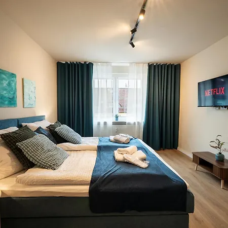 2 Schlafzimmer, Wlan, Ruhig, Gruppen 아파트 부퍼탈
